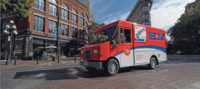 Canada Post Truck Vancouver